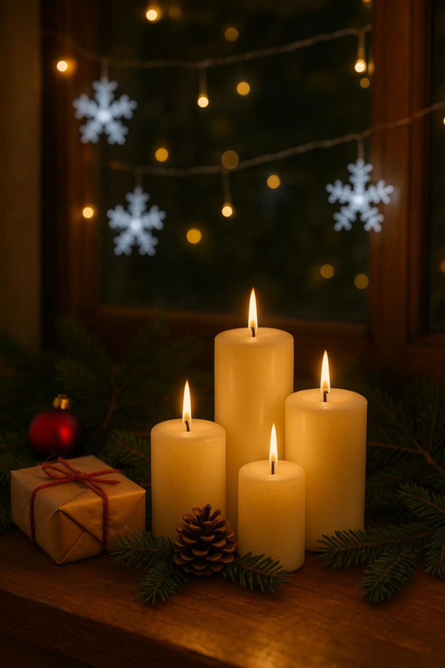 Eco-friendly Christmas candles and natural holiday décor – by Candletown.net