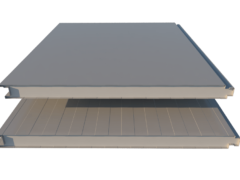 insulated flat roof panels