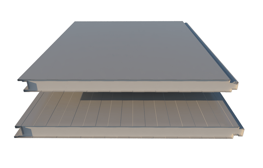 insulated flat roof panels