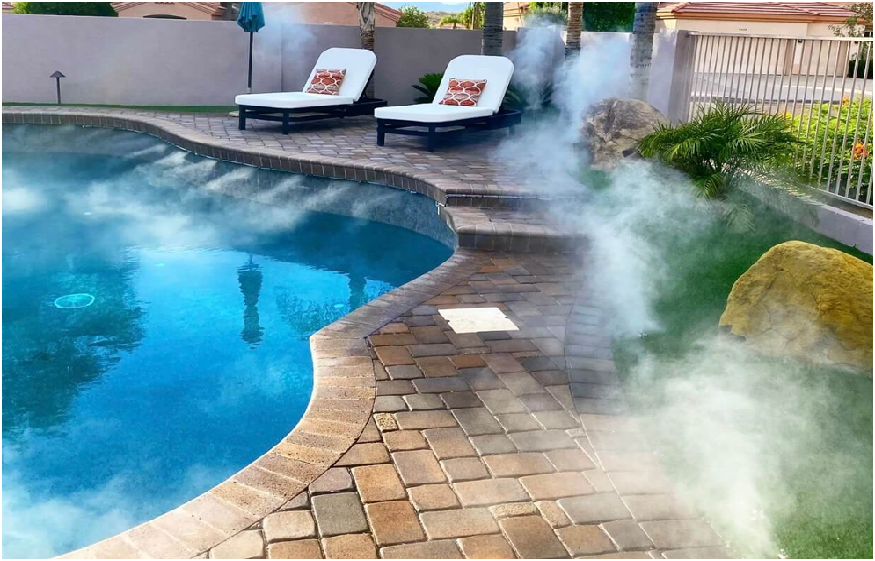 Outdoor misting System